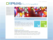 Tablet Screenshot of drpeixe.com